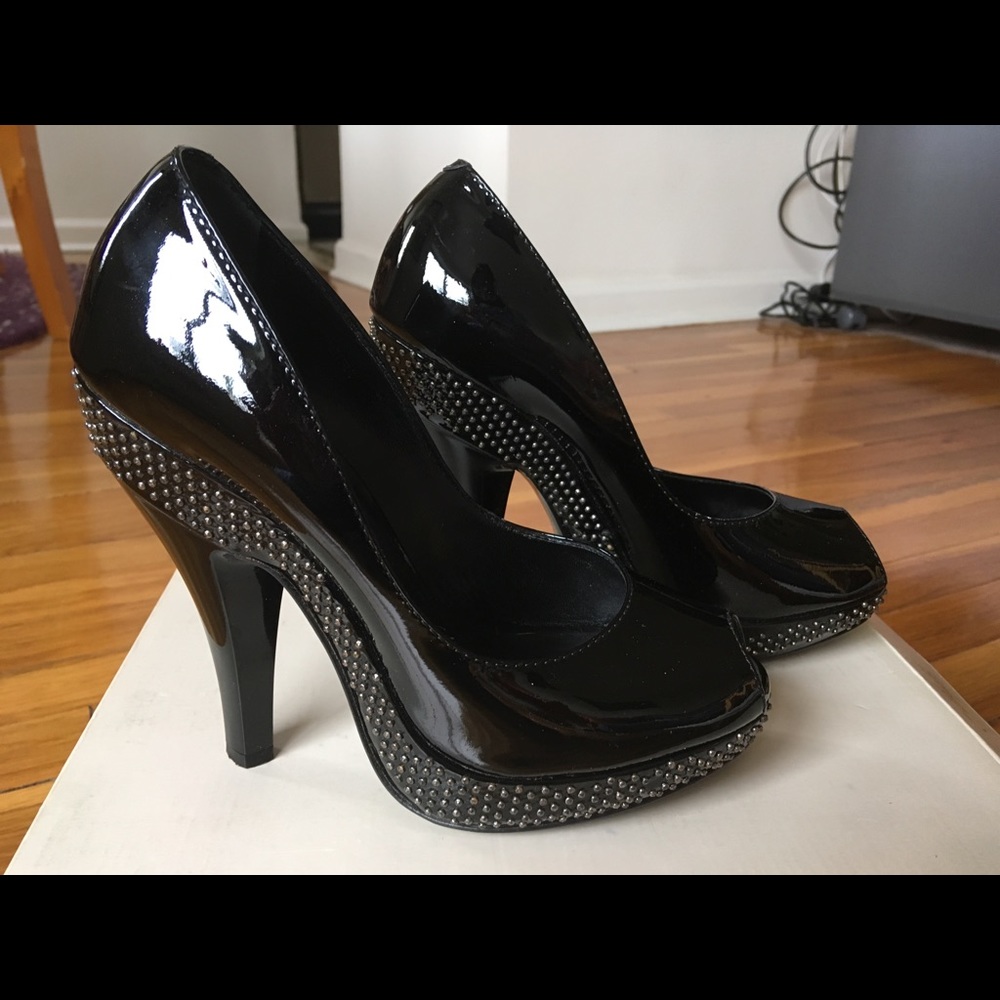Burberry studded heels size 8